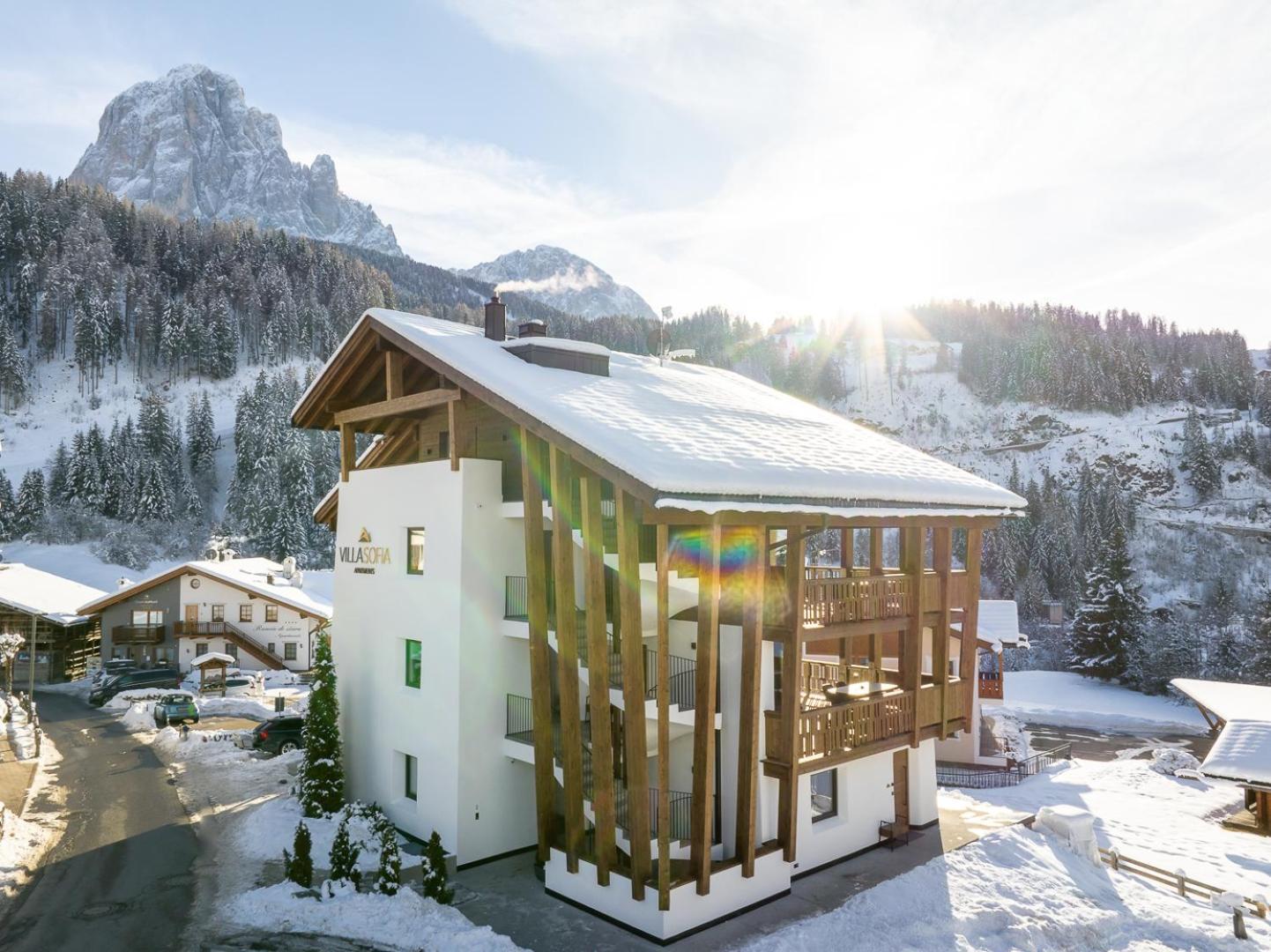 Apartments Villa Sofia Santa Cristina Val Gardena Ngoại thất bức ảnh